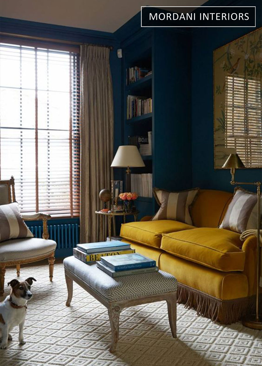 Amber Mustard Yellow Velvet Upholstery Fabric